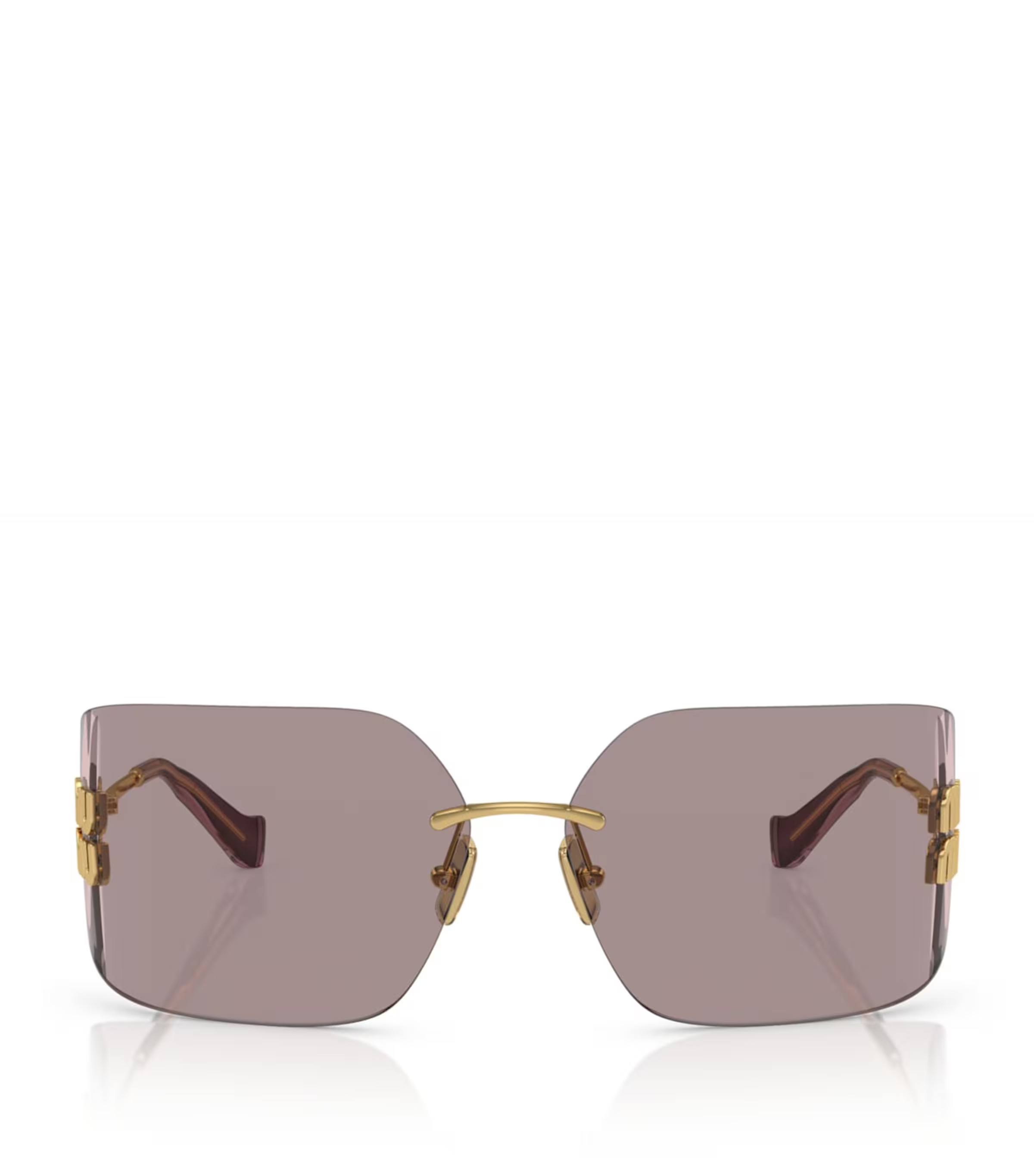 Miu Miu Mu 54YS Gld Shn Brn | Harrods