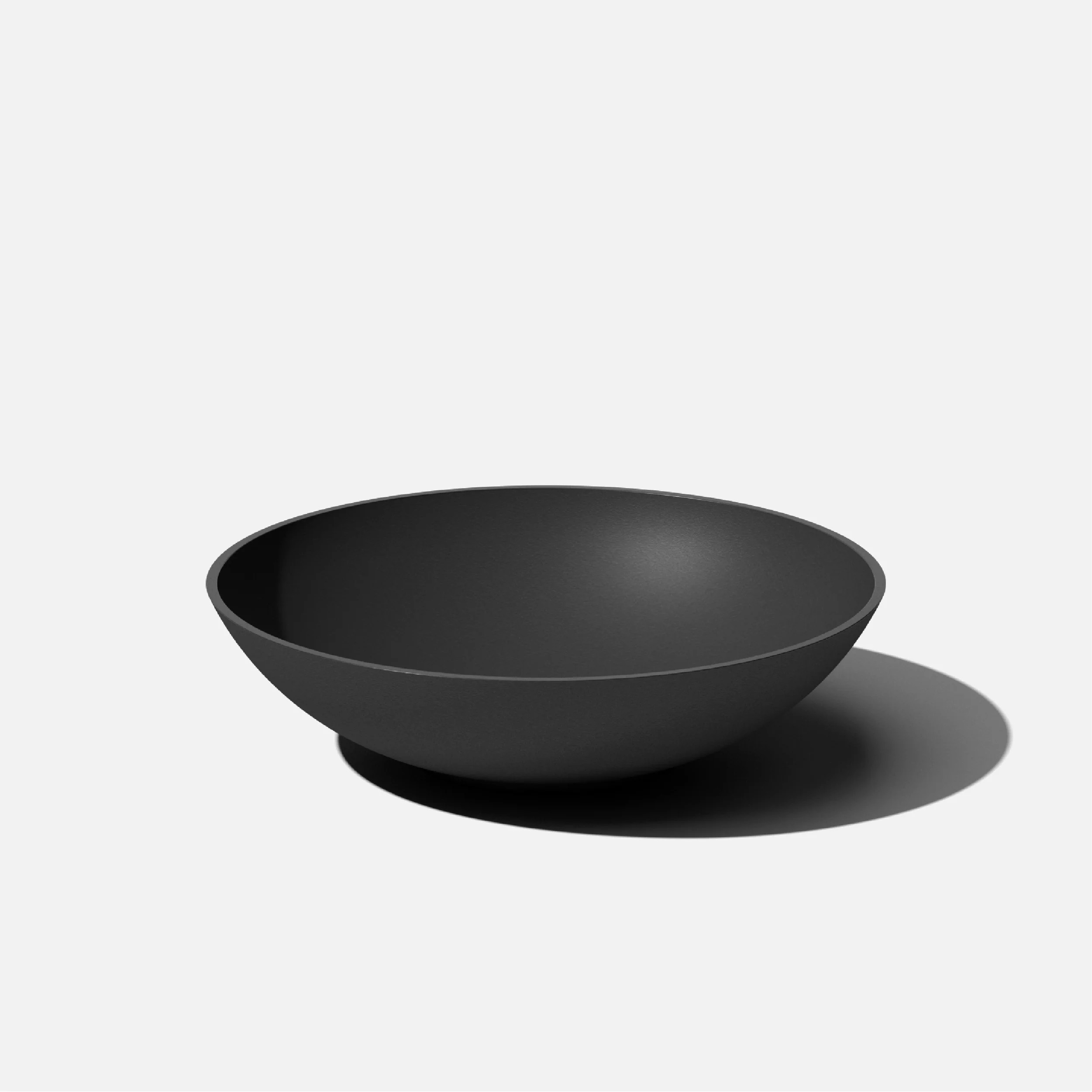 Veradek 24" Lane Bowl Round Planter - Black - Walmart.com | Walmart (US)