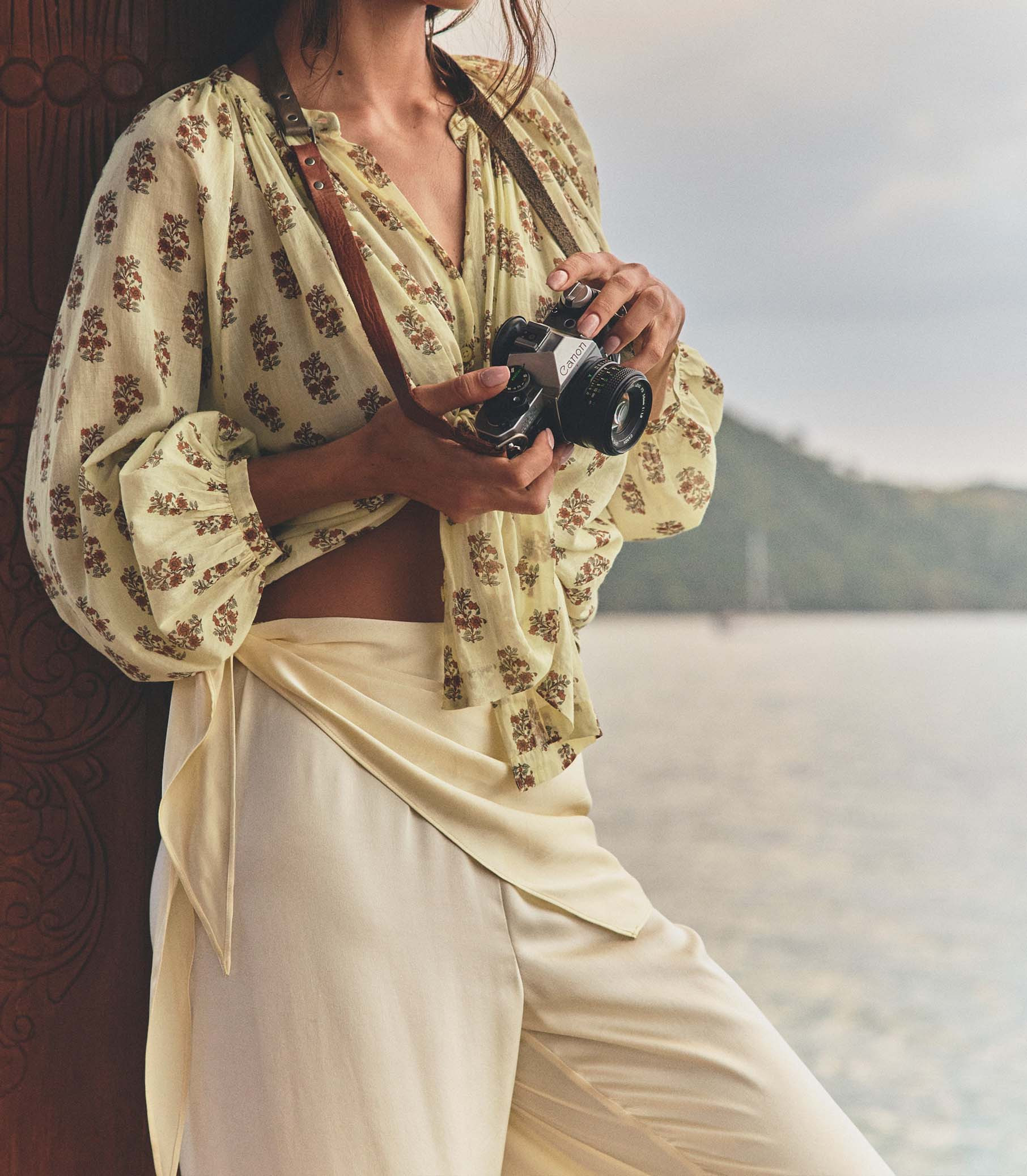 Lavon Scarf Pant - Vanilla | D\u00d4EN | DOEN