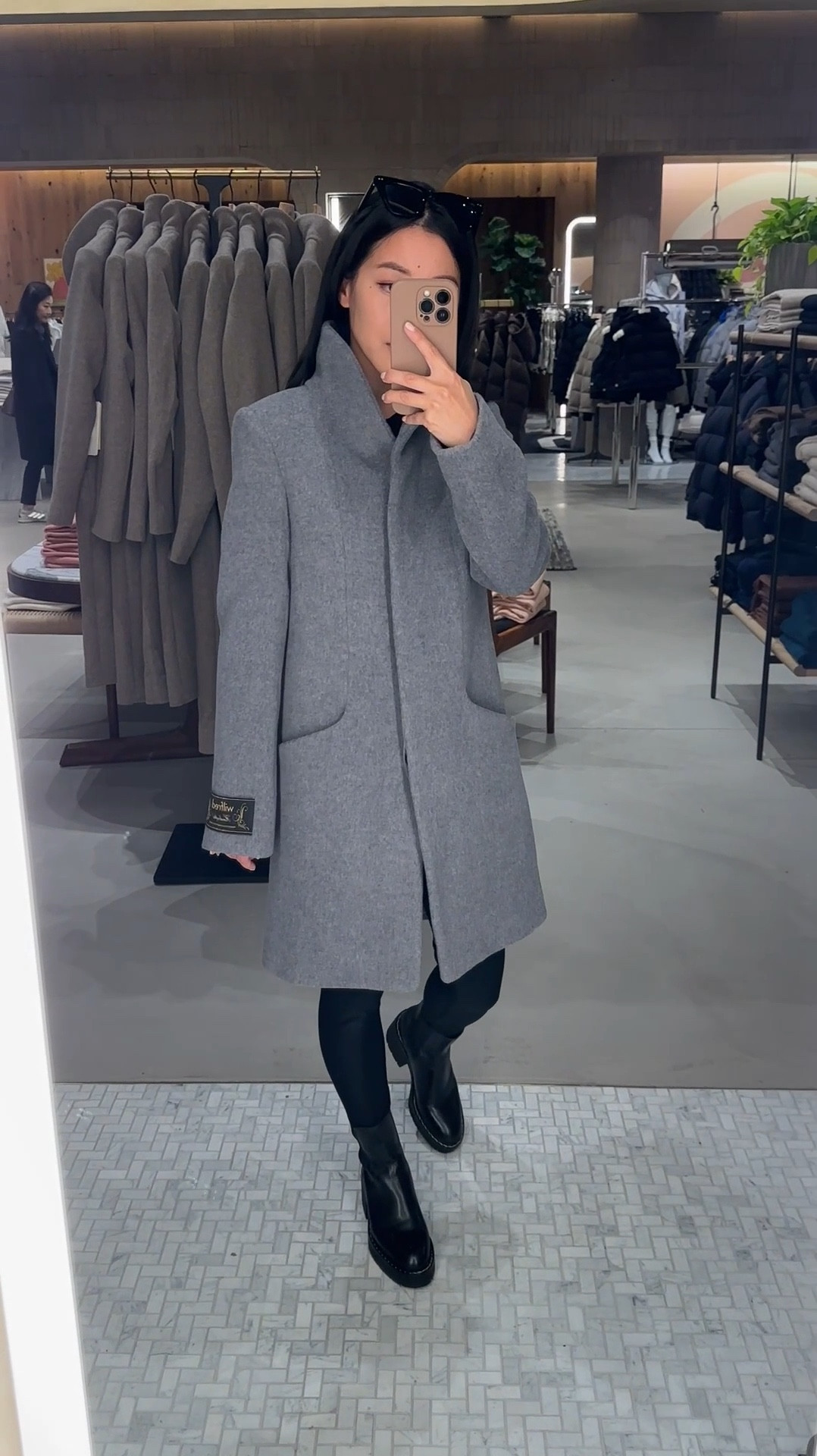 Trying on the Aritzia Cocoon coat xxs - this coat is a thicker weight with a slightly plush wool cashmere fabric. material felt soft and warm with a unique standup cocoon collar. 

I tried on xxs in both the long and short length and liked both for very different looks.  The sleeves of the xxs are a little long on me.

Also linked the Connor and the Attila coats which are flattering belted wrap styles 

• Sam Edelman boots, old  #LTKVideo

#LTKSeasonal #LTKGiftGuide