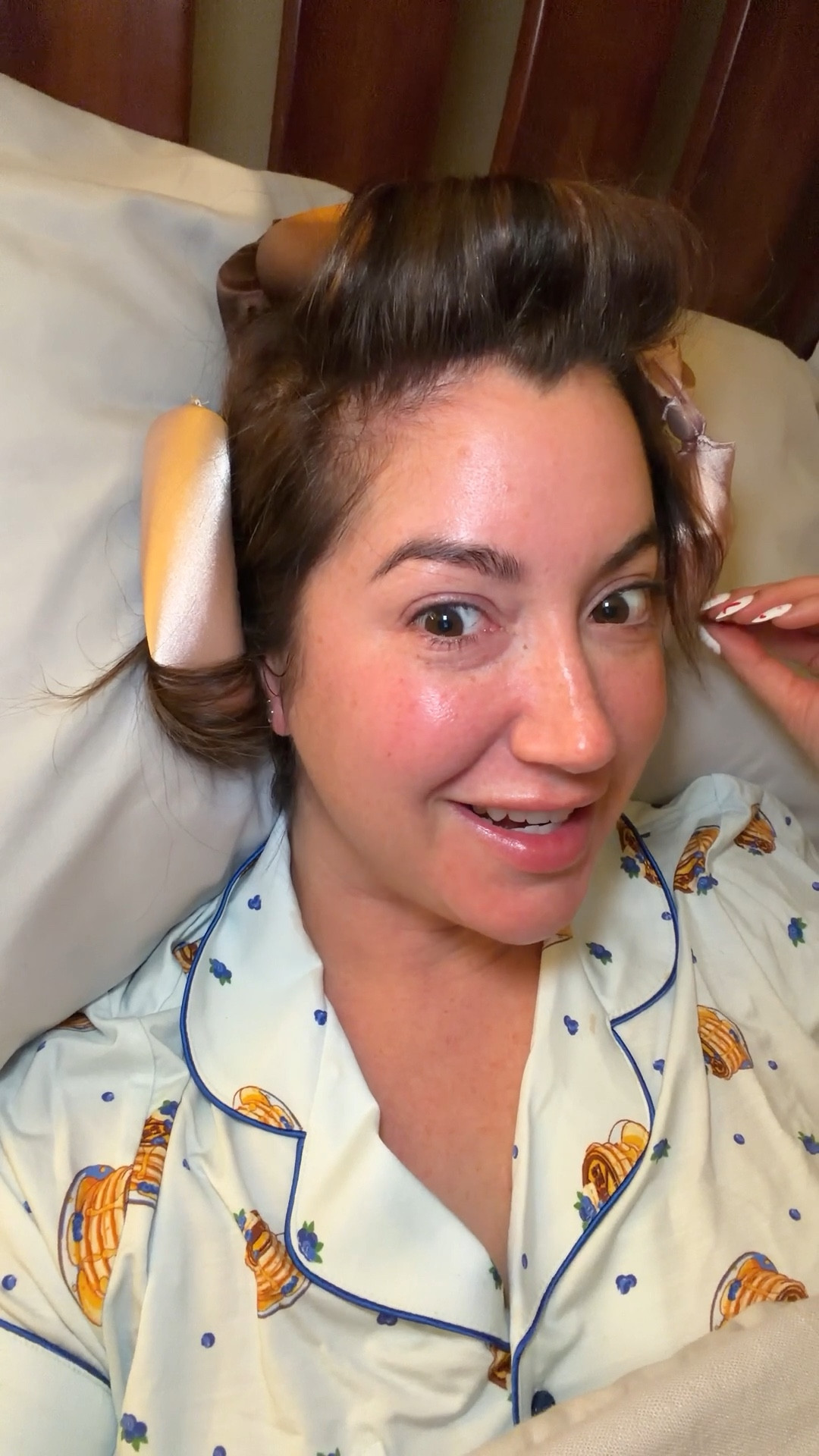 I’m wearing a size small in the pajamas!

#LTKvlog #LTKootd #LTKgrwm