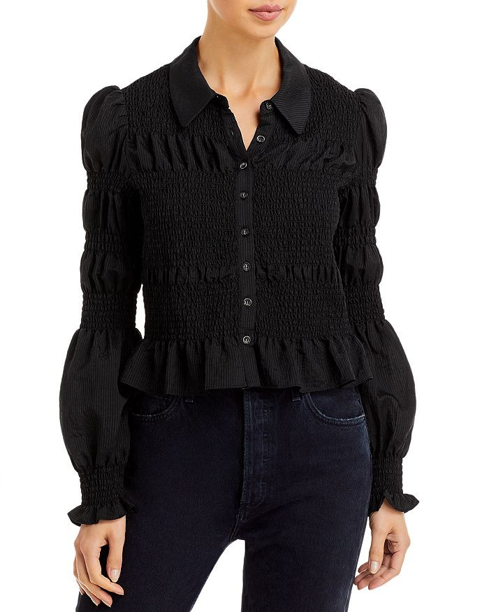 Smocked Ruffled Blouse | Bloomingdale's (US)