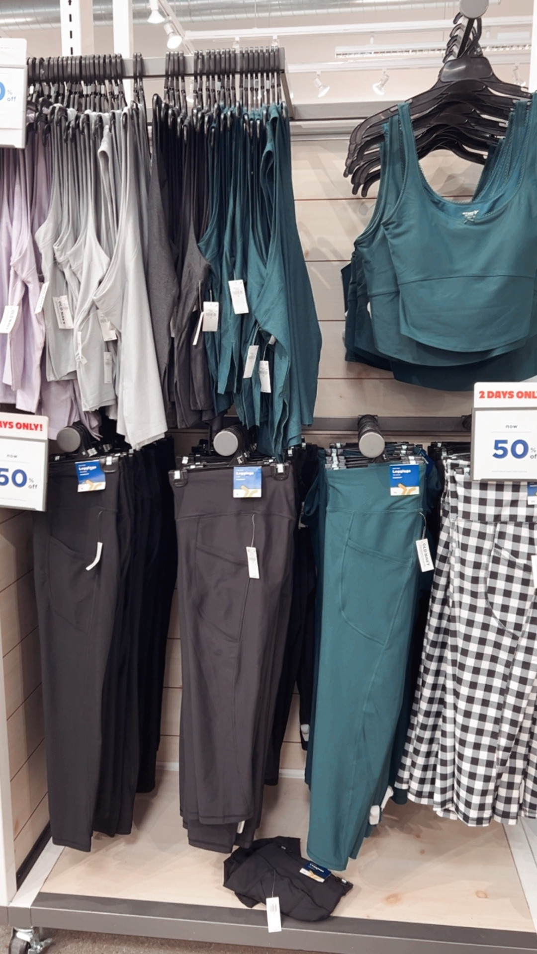 Spring activewear is on sale 50% off today!! Activewear, athleisure style, old navy activewear, travel style, gym fit  

#LTKfitnessgoals #LTKSaleAlert #LTKOver40