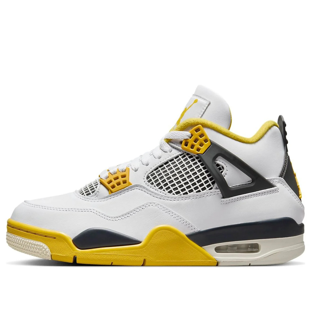 (WMNS) Air Jordan 4 Retro 'Vivid Sulfur' | KICKS CREW