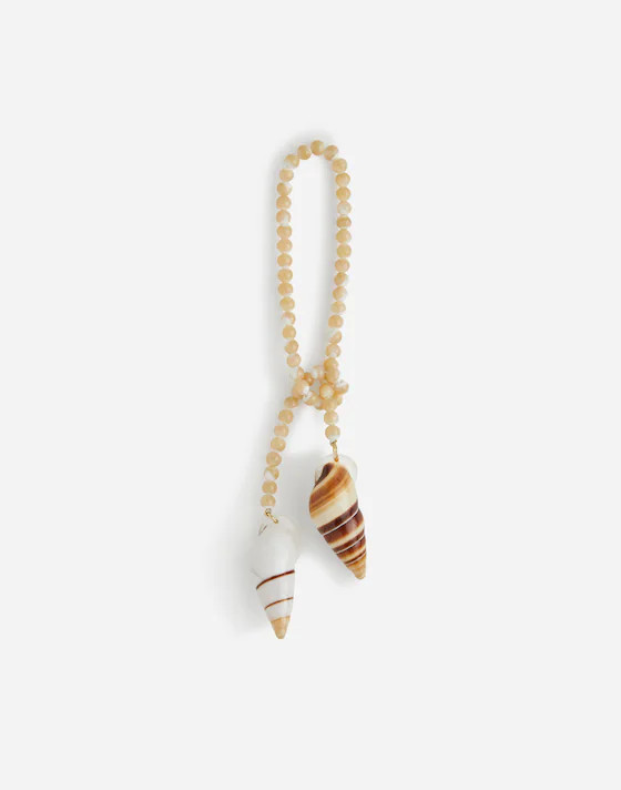 Shell and Pearl Bag Charm | Madewell