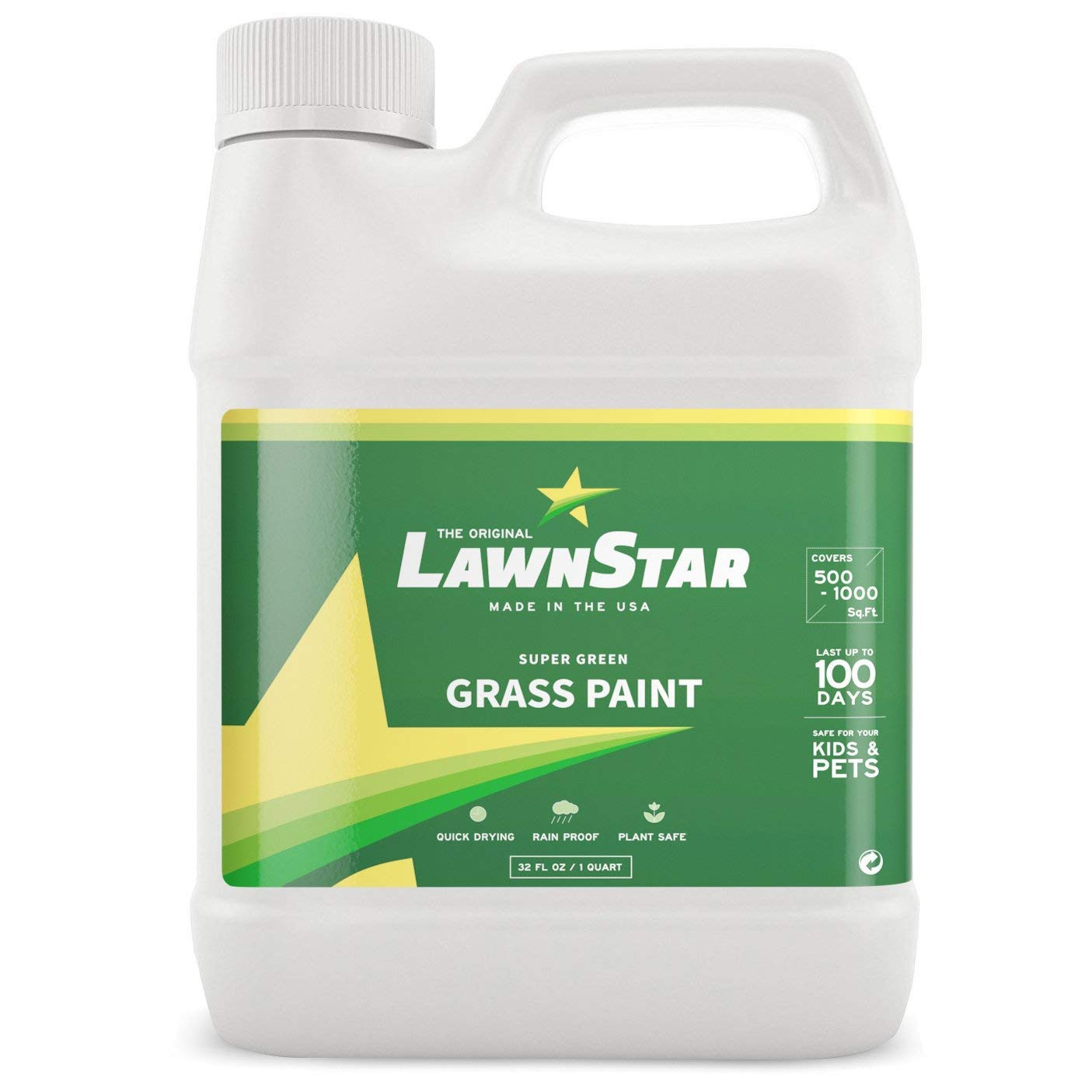 Grass Paint Concentrate (500-1,000 sq ft) - for Dormant, Patchy or Faded Lawn - Lush Green Turf C... | Amazon (US)