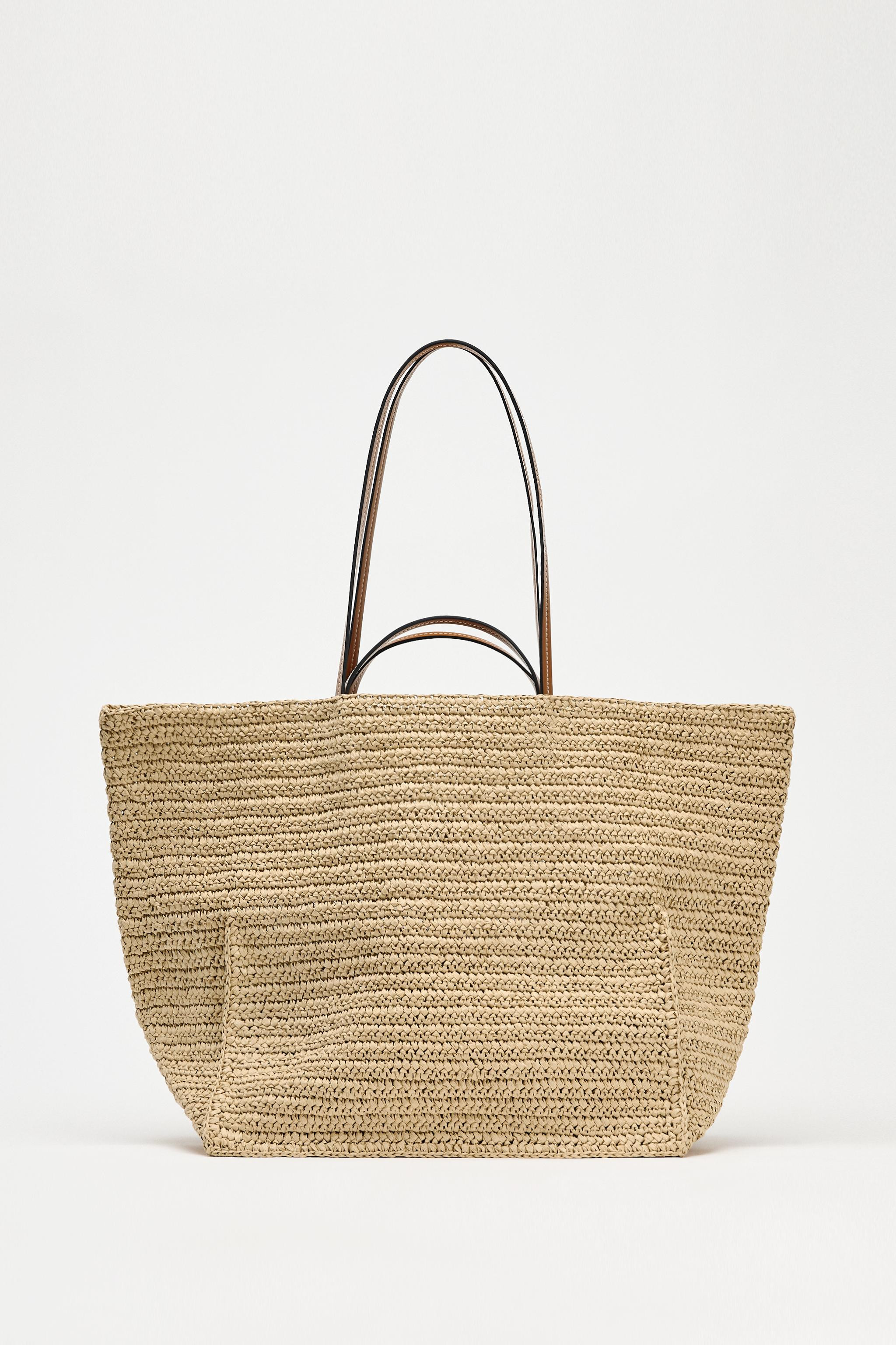 WOVEN TOTE BAG | Zara US