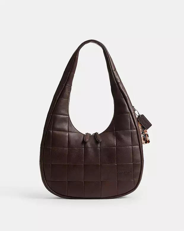Alter/Ego Crescent Shoulder Bag In Checkerboard Upcrafted Leather | Coach (US)