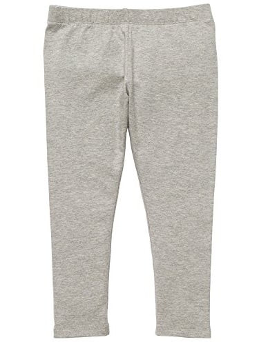 Carter's Baby Girls' Heather Grey Leggings Full Length -Medium - Walmart.com | Walmart (US)