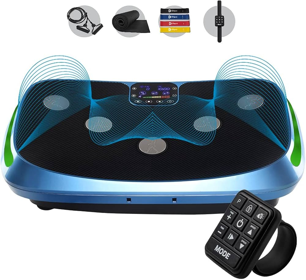 LifePro Rumblex 4D Vibration Plate Exercise Machine - Triple Motor Oscillation, Linear, Pulsation... | Amazon (US)