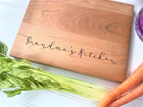 Mother's Day Gift Grandma's Kitchen Engraved Cutting | Etsy | Etsy (US)