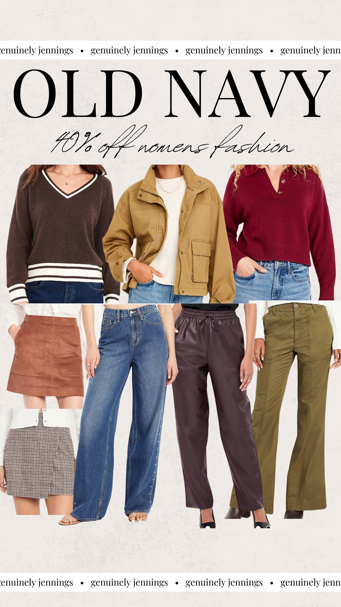 40% off women’s fashion including new arrivals at Old Navy!

#LTKSaleAlert #LTKSeasonal #LTKStyleTip