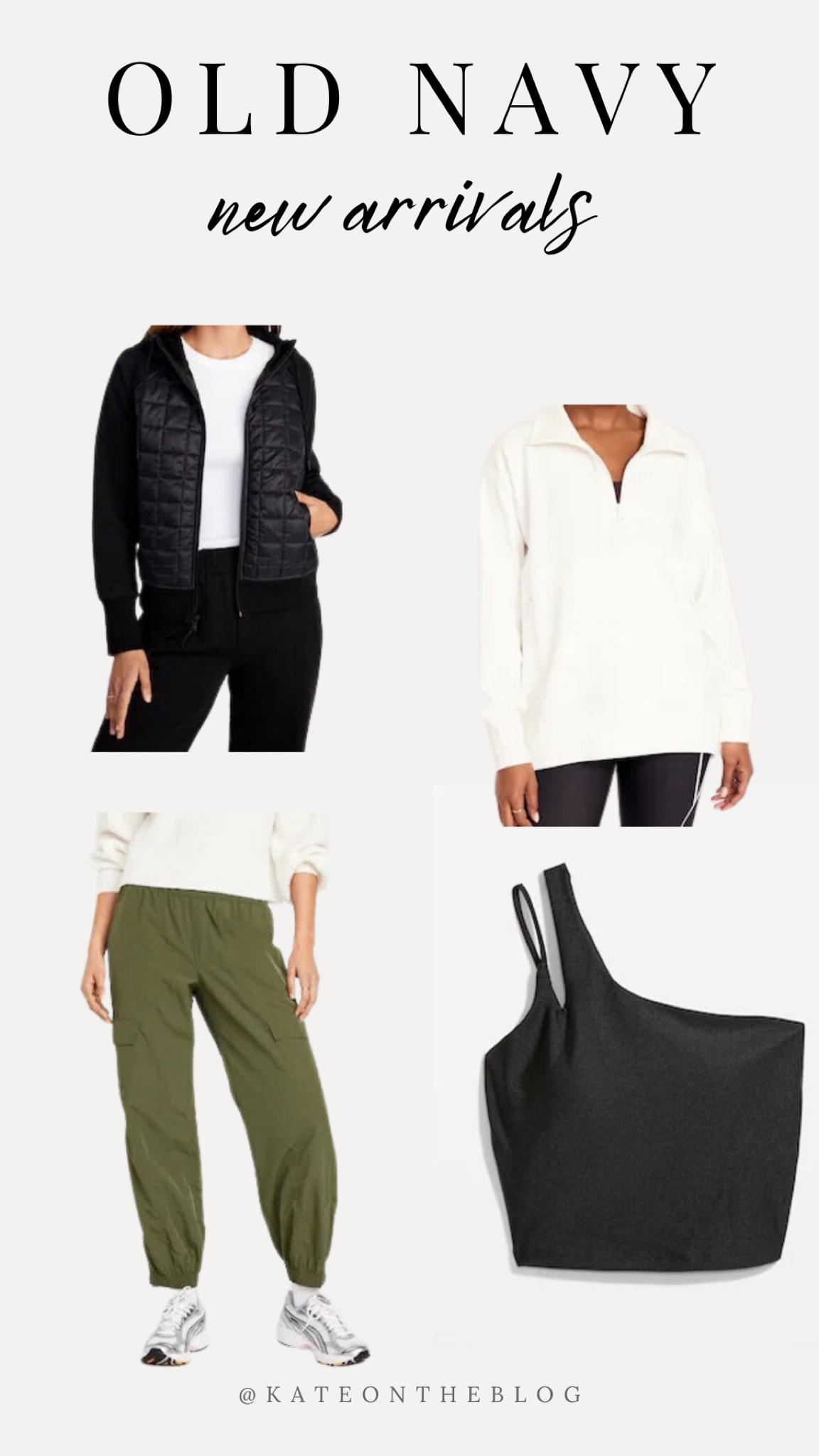 Old Navy womens new arrivals. Lots of athleisure vibes! 

#LTKfindsunder100 #LTKstyletip