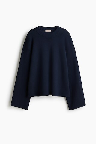 H & M - Oversized jumper - Blue | H&M (UK, MY, IN, SG, PH, TW, HK)