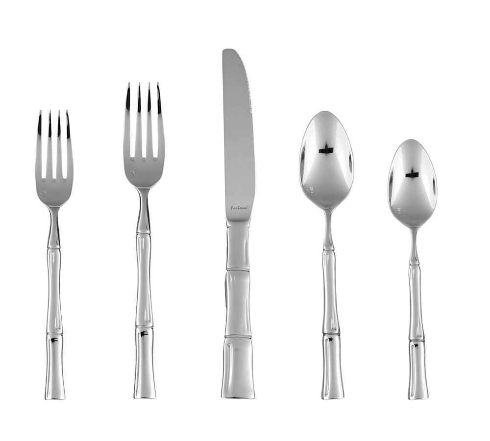 Fortessa Royal Pacific Stainless Steel Flatware Sets | Pottery Barn (US)