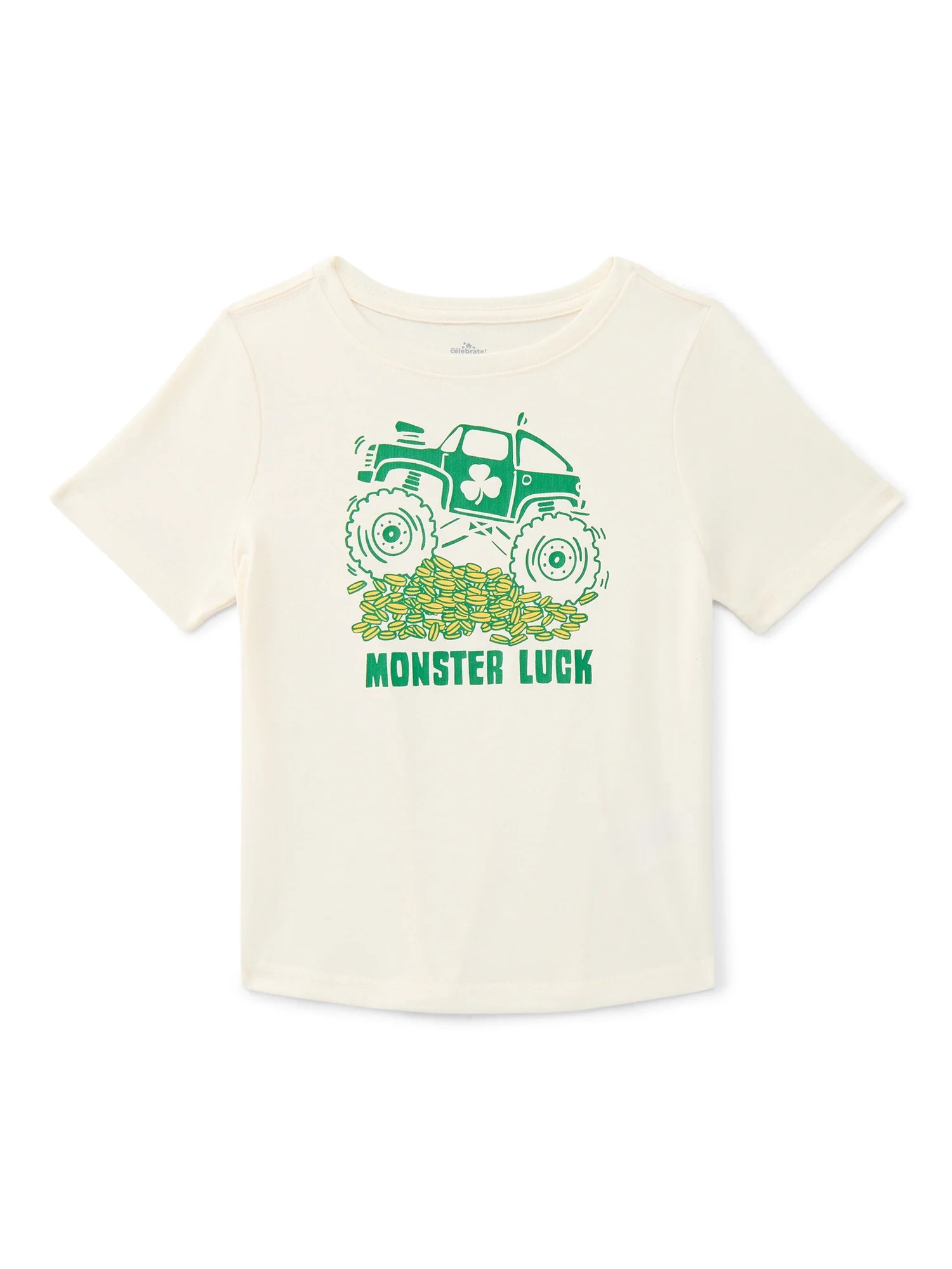 St. Patrick’s Day Toddler Boys or Girls Short Sleeve T-Shirt from Way To Celebrate, Sizes 12M-5... | Walmart (US)