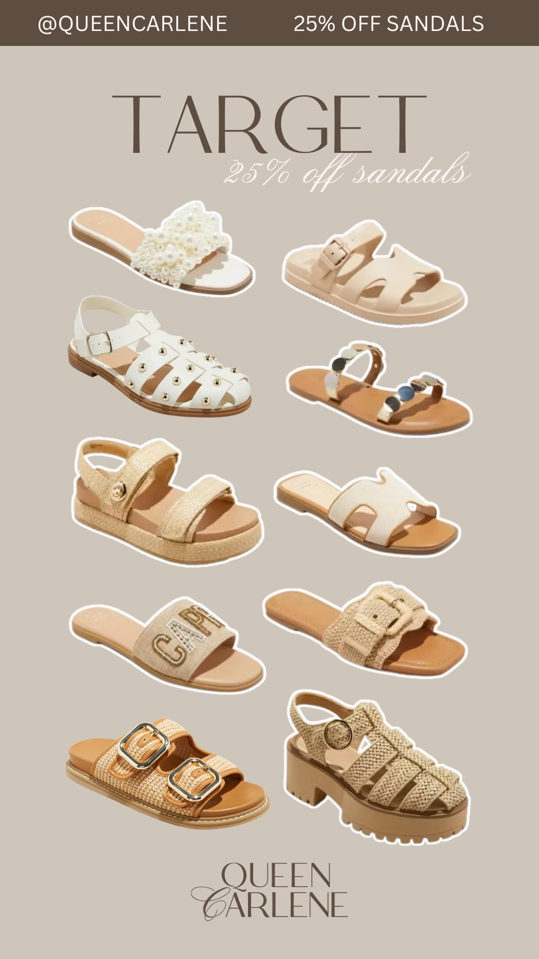 Target Sale: 25% off sandals!! 🎯

#LTKFindsUnder50 #LTKShoeCrush #LTKSaleAlert