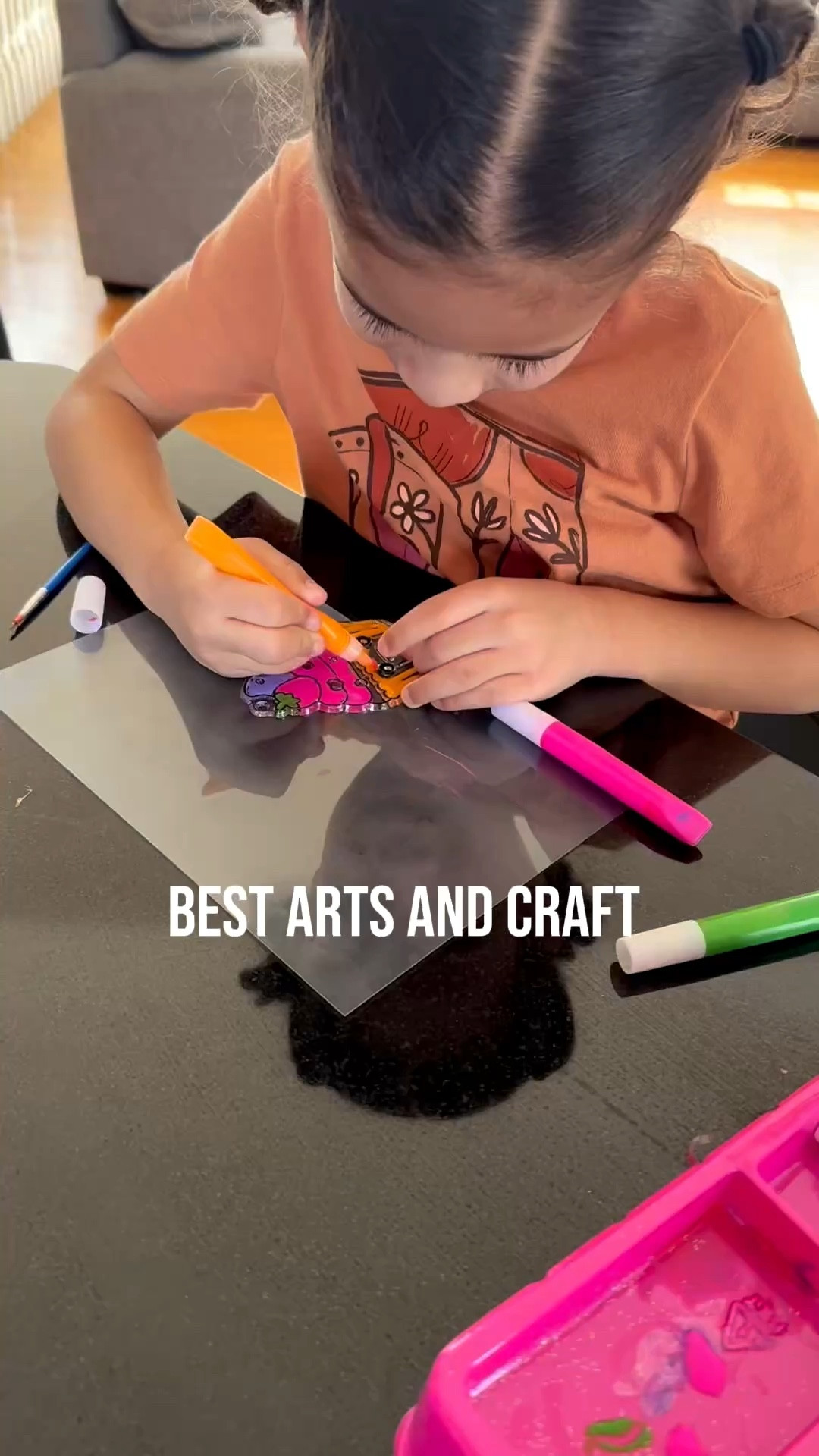 If you want to keep your little one busy, this is a great arts & crafts!
My daughter loved it! 

#LTKU #LTKKids #LTKmomlife