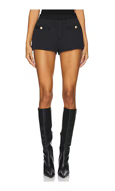 Steve Madden Cordelia Shorts in Black Onyx from Revolve.com | Revolve Clothing (Global)