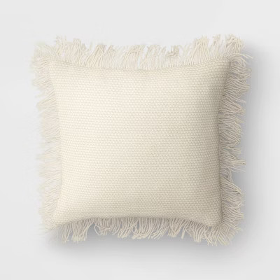 Basketweave Outdoor Throw Pillow - Threshold™ | Target