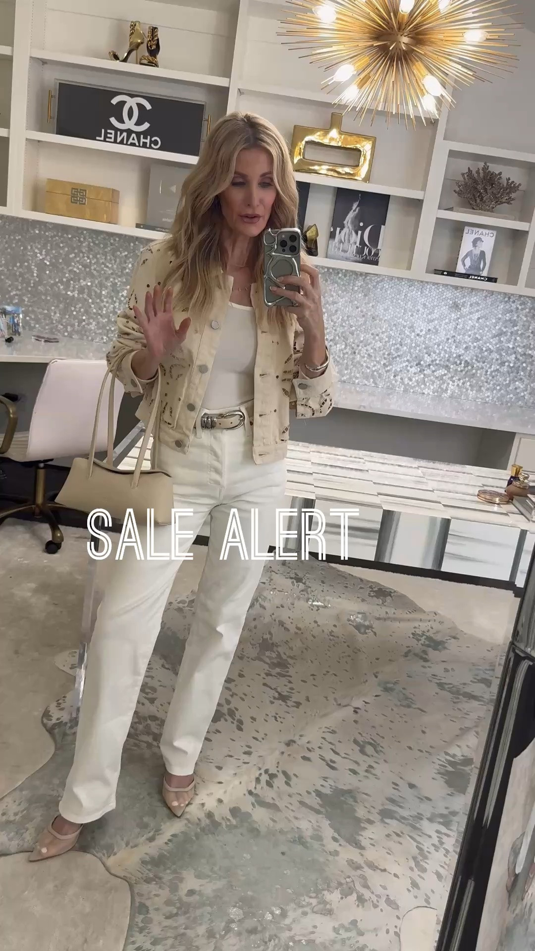 The chicest summer outfit I’ve found at Nordstrom Rack—and it’s all on sale. 🤍

This lightweight jacket is the perfect summer layer (and comes with matching shorts!), and these Levi’s high-waisted straight-leg jeans in ivory are comfortable, flattering, and so easy to style.

True to size: XS in the jacket and 24 in the jeans.

#LTKootd #LTKgrwm #LTKOver40