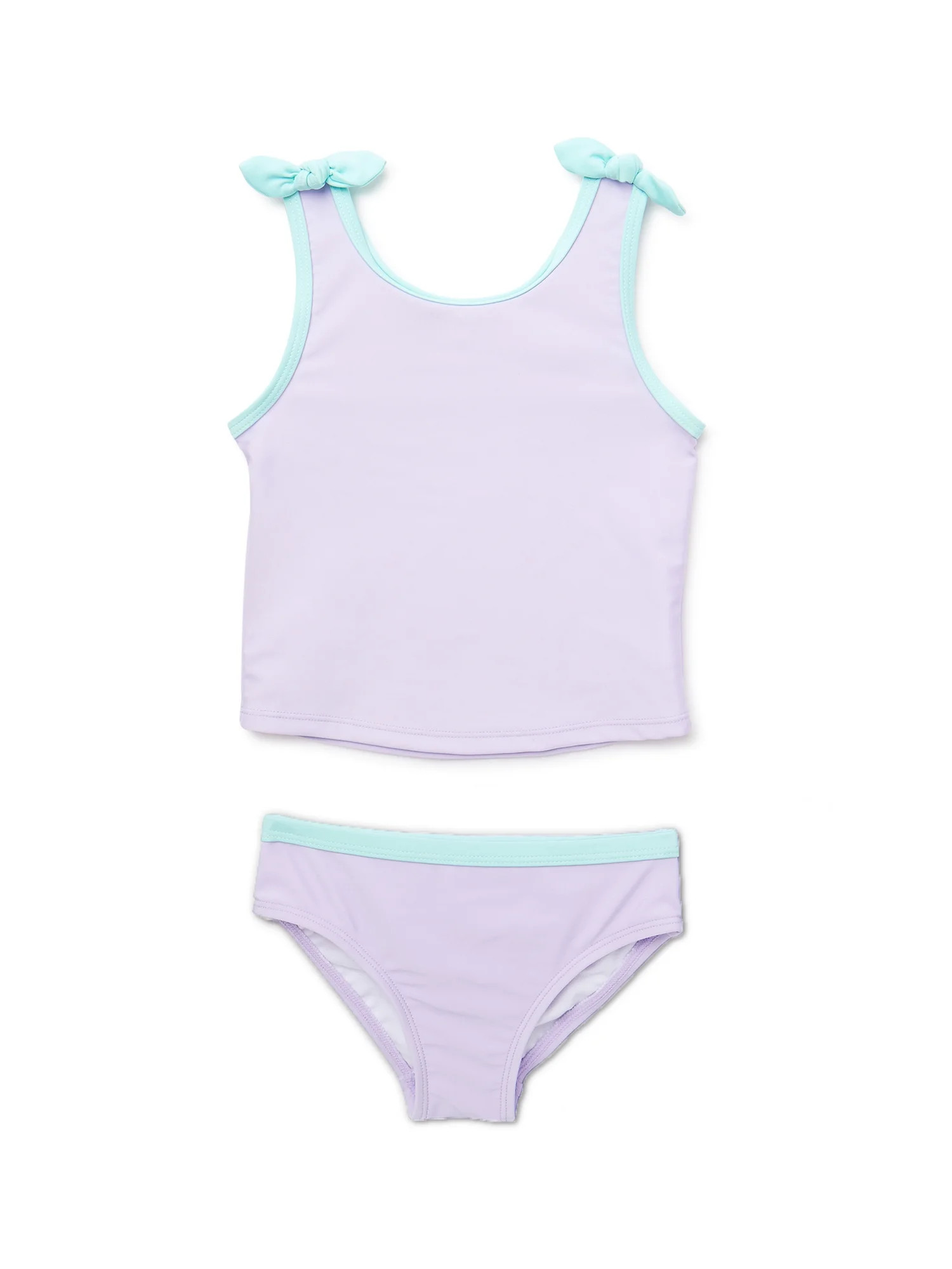Wonder Nation Toddler Girl Tankini Swimsuit, Sizes 12M-5T - Walmart.com | Walmart (US)