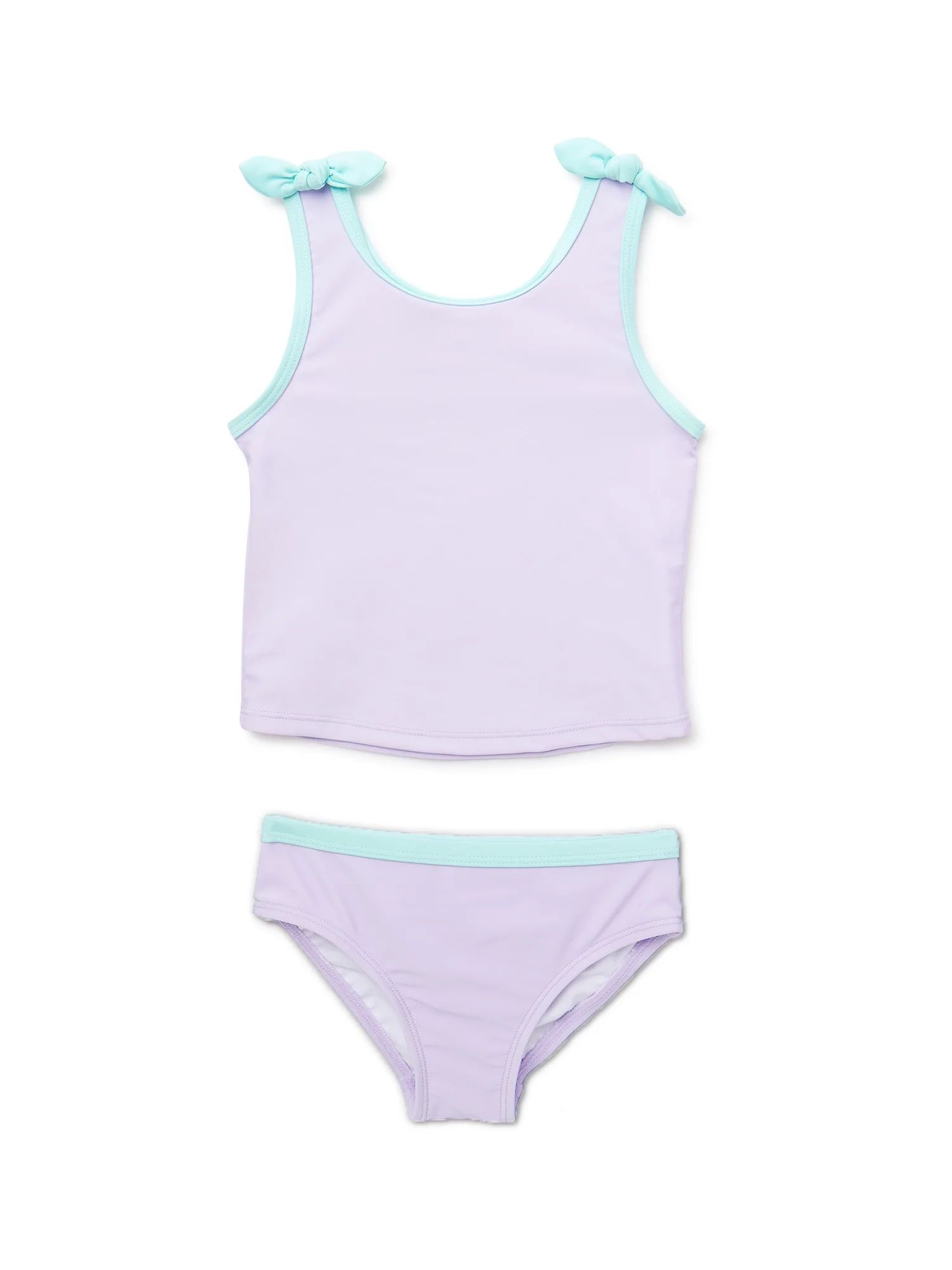 Wonder Nation Toddler Girl Tankini Swimsuit, Sizes 12M-5T | Walmart (US)