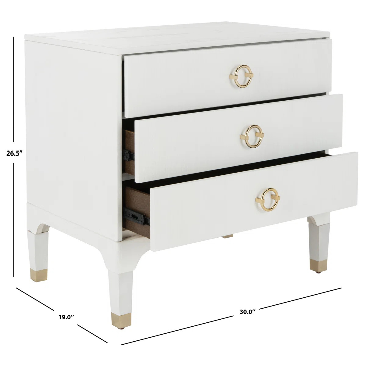 Longhin 30'' W Nightstand | Wayfair North America