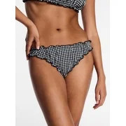 Kacey Lee Women's and Women's Plus Lettuce Edge Bikini Bottoms, Sizes XS-3X | Walmart (US)