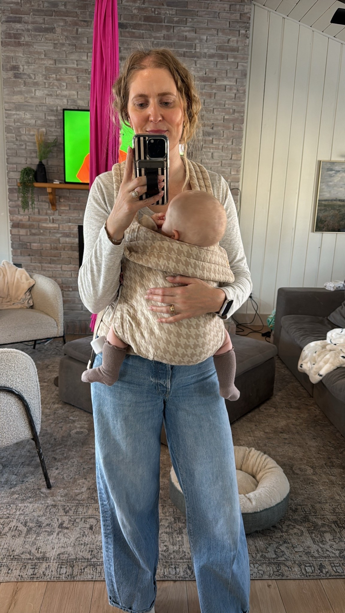 Saturday fit. I wear this non stop and the Carrier is the best out there. 

#LTKBaby #LTKgrwm #LTKootd