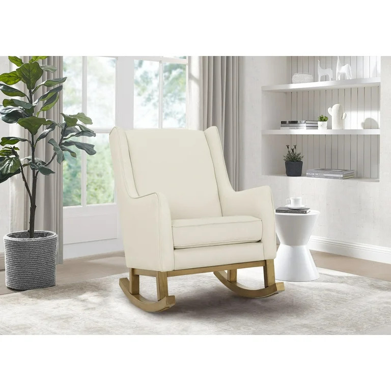 Delta Children Hanover Rocking Chair, Cream/Acorn | Walmart (US)