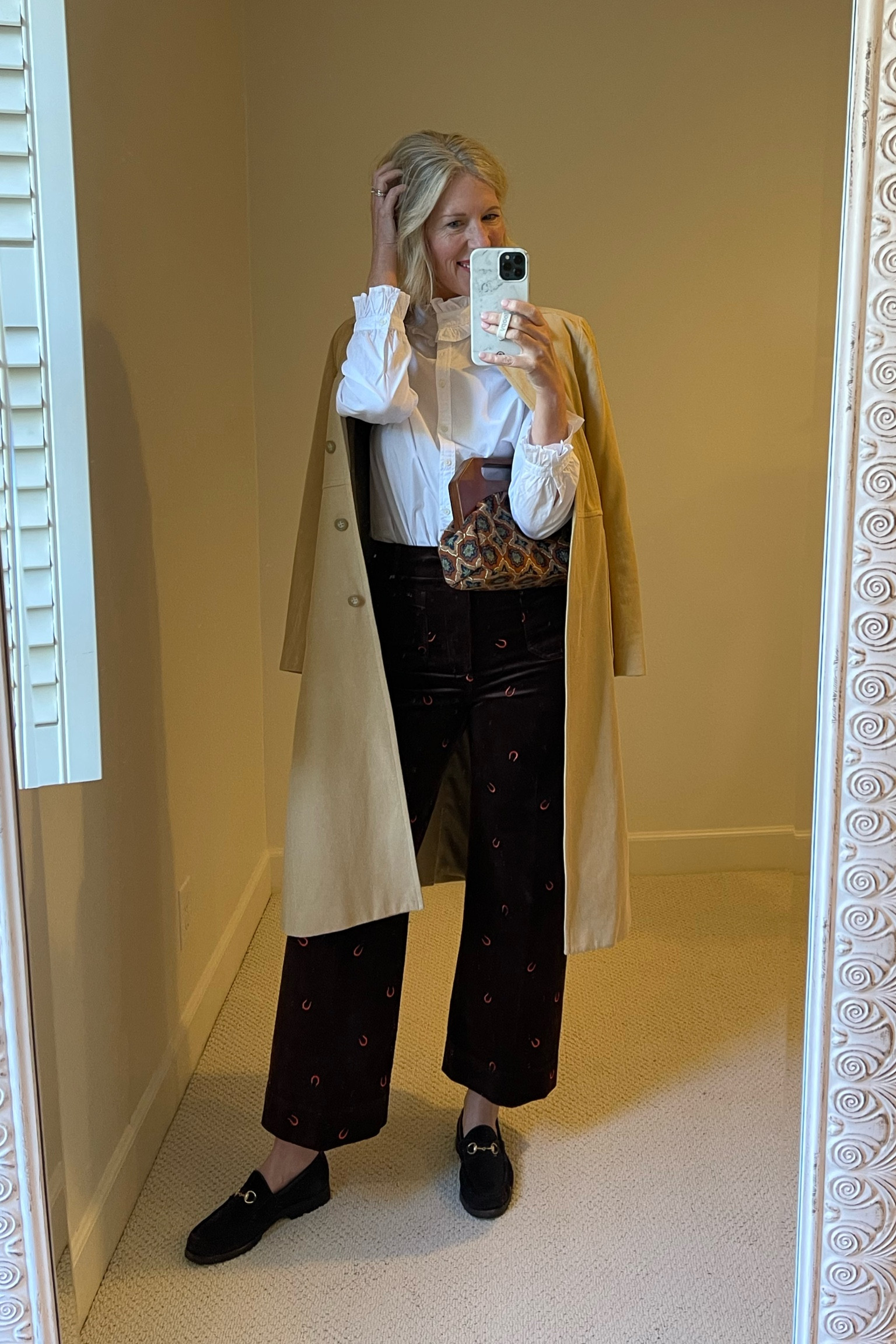 Fall is here! Wide leg pants, loafers, camel coat. Yes! 

#LTKSeasonal #LTKstyletip #LTKworkwear