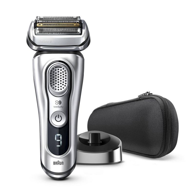 Braun Series 9 Men&#39;s Rechargeable Wet &#38; Dry Cordless Electric Foil Shaver with Stand 9330... | Target