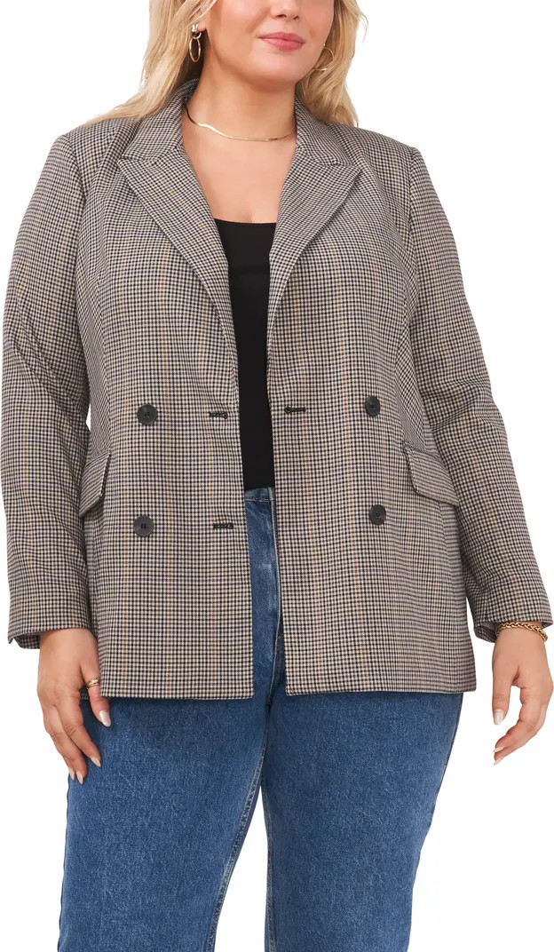 Plaid Double Breasted Blazer | Nordstrom