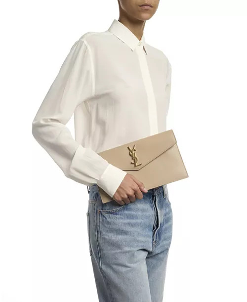 SAINT LAURENT Uptown Clutch  | Bloomingdale's Handbags | Bloomingdale's (US)