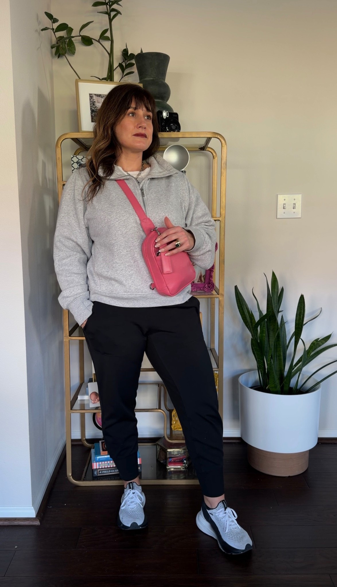 These joggers are my favorites that I keep buying over and over again.

Bag is by Cakes Concealed (code CASUAL)