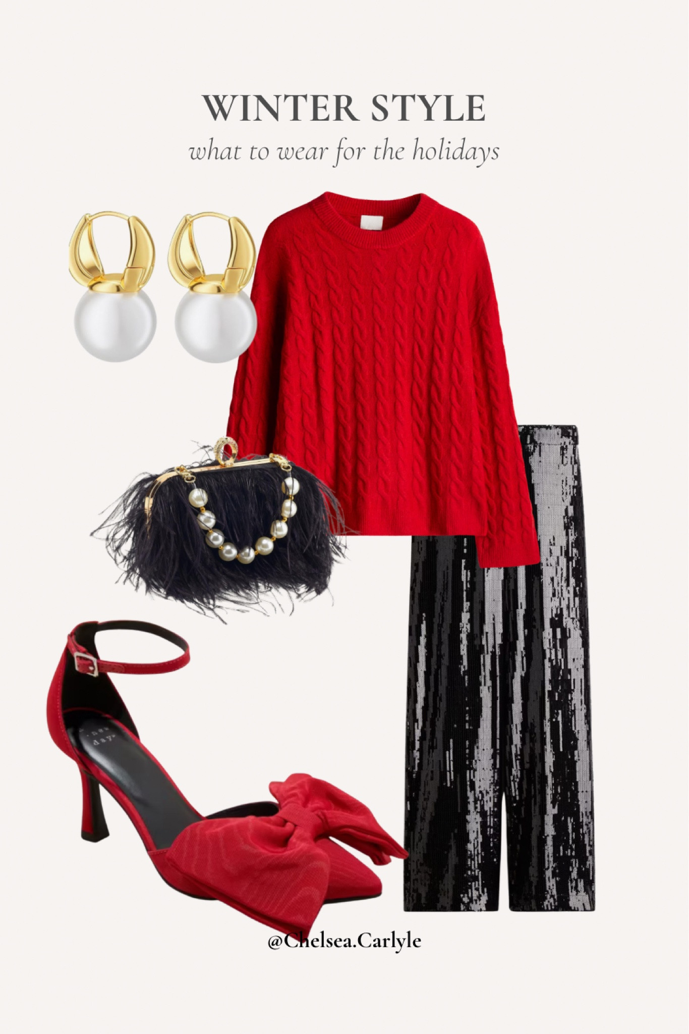 What to wear for the holidays 💋🎄

| holiday outfit | Christmas outfit | holiday party | Christmas party | NYE outfit | party outfit | holidays | work party | red sweater | red heels | sequins |



#LTKHoliday #LTKSeasonal #LTKParties