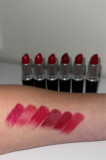 Red lipstick, Mac cosmetics, makeup, beauty, holiday season, 

#LTKbeauty #LTKHoliday #LTKSeasonal