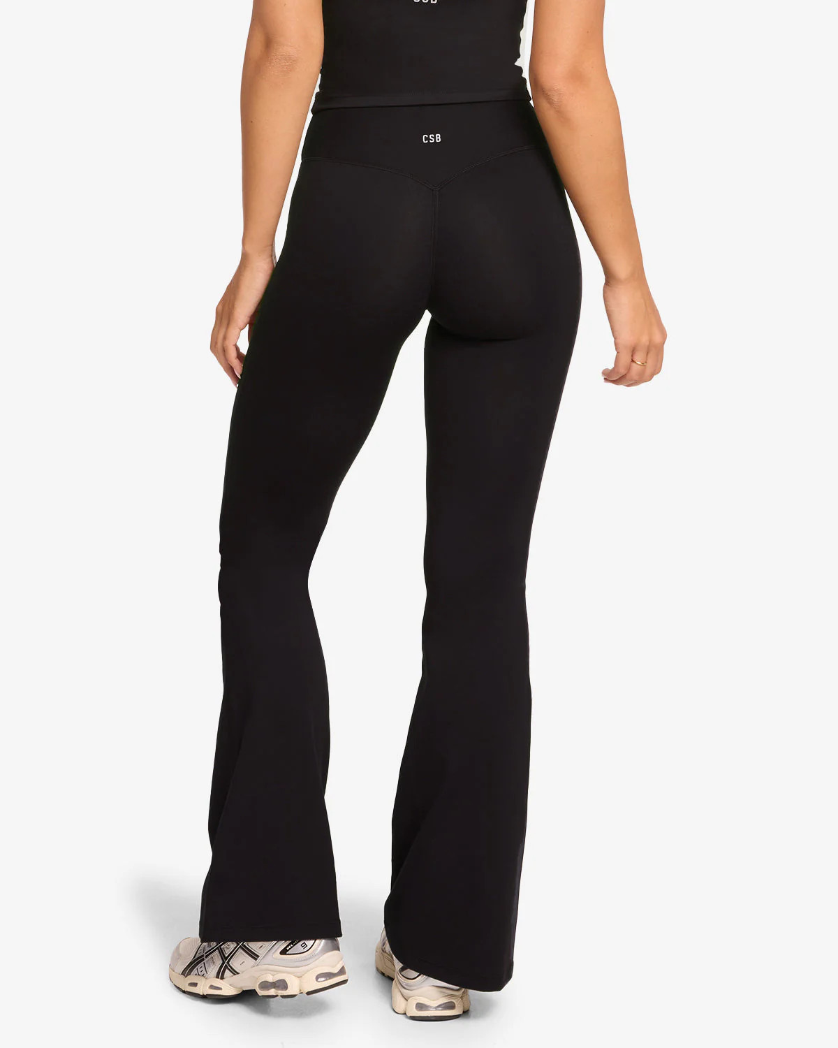 Form Invisible Scrunch Flare Leggings | Black | Crop Shop Boutique US