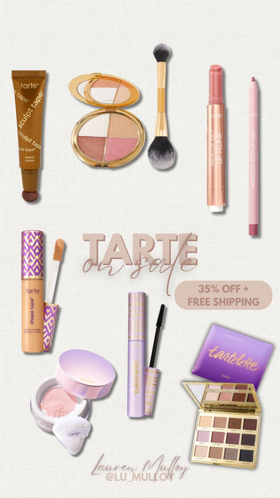 Tarte is 35% off plus free shipping! My fav mascara!!!

#LTKSpringSale #LTKgrwm #LTKdayinmylife