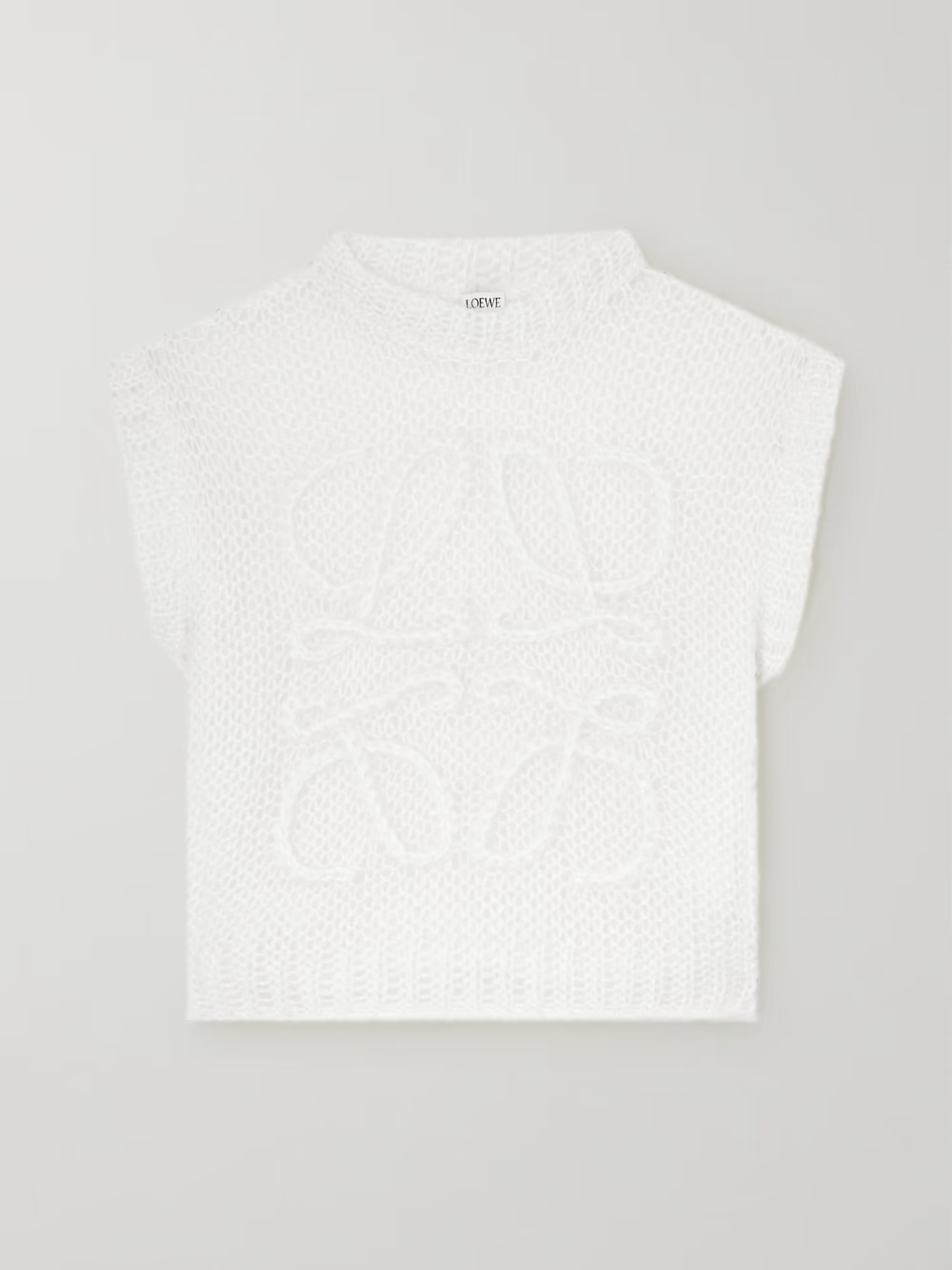 Open-knit mohair-blend vest | NET-A-PORTER (UK & EU)