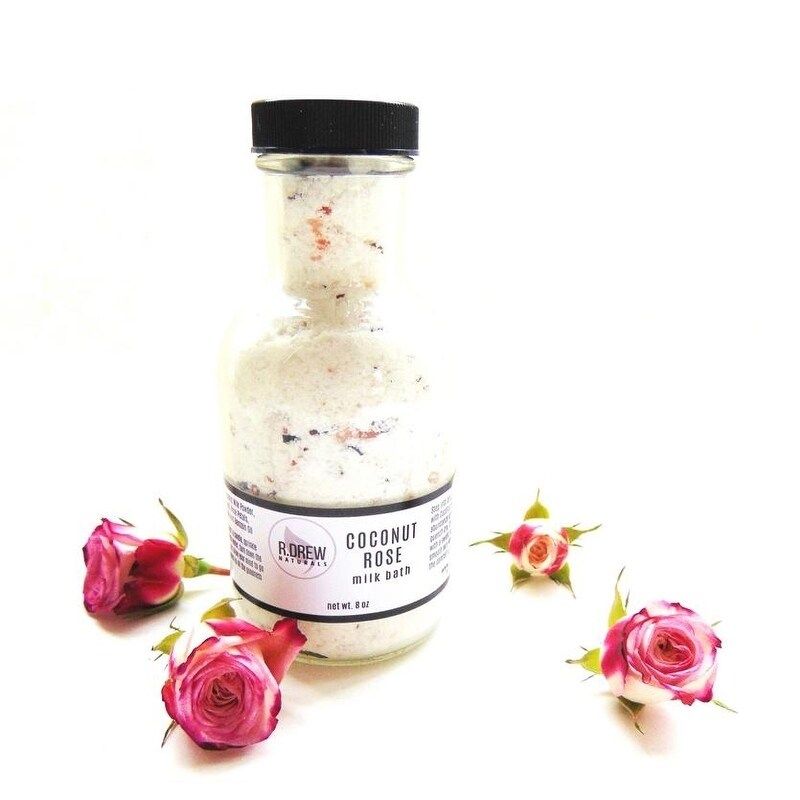 Handmade Coconut Rose Milk Bath Soak by R. Drew Naturals - White | Bed Bath & Beyond