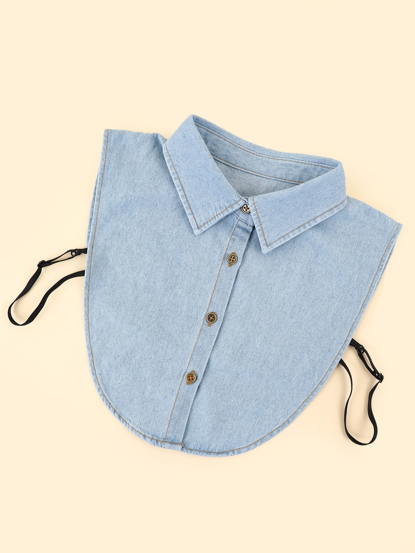 Effen Dickey-kraag | SHEIN