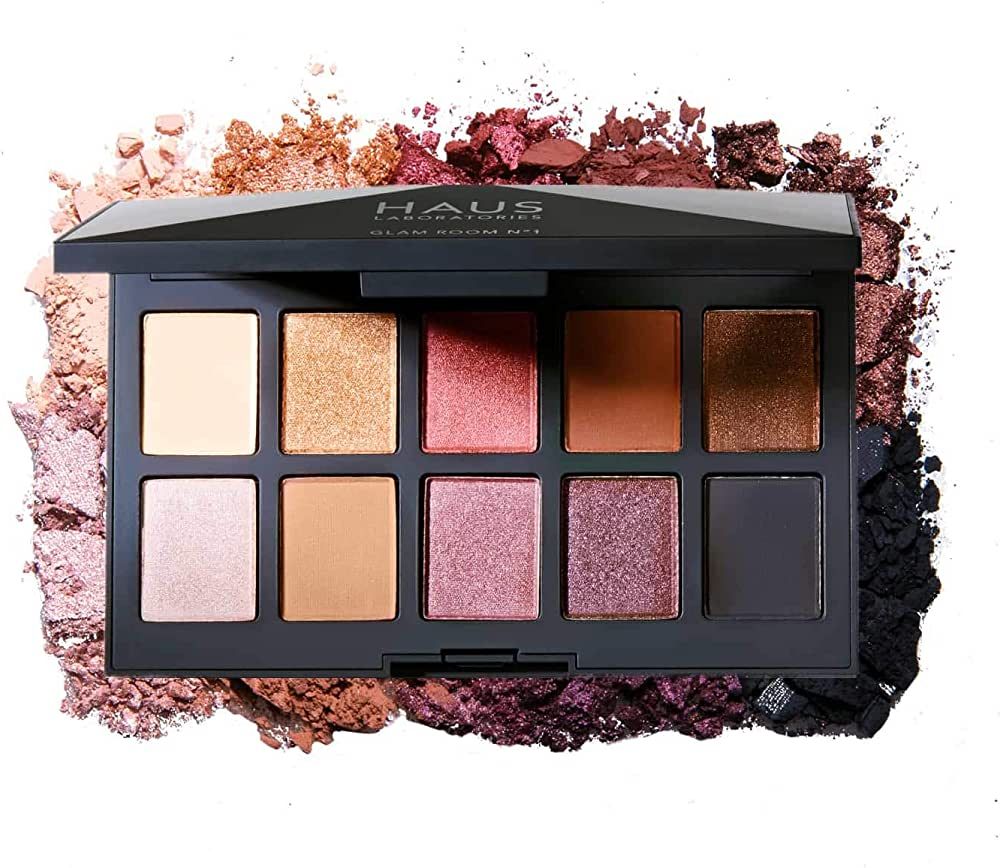 HAUS LABORATORIES By Lady Gaga: GLAM ROOM PALETTE NO. 1: FAME | 10-Shade Eyeshadow Palette, Blend... | Amazon (US)