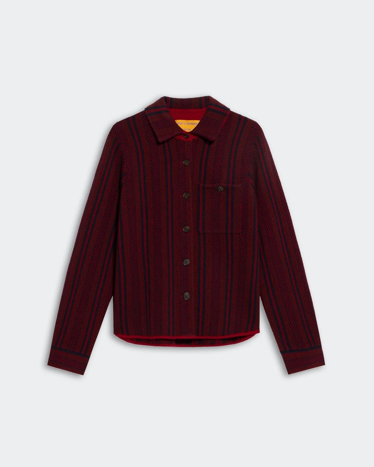 Dylan Stripe Shirt - Ruby Combo | Guest In Residence