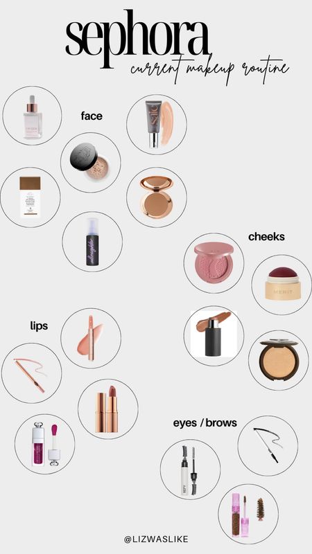 sephora fall sale 2023: current makeup routine 

#LTKHolidaySale #LTKsalealert #LTKbeauty