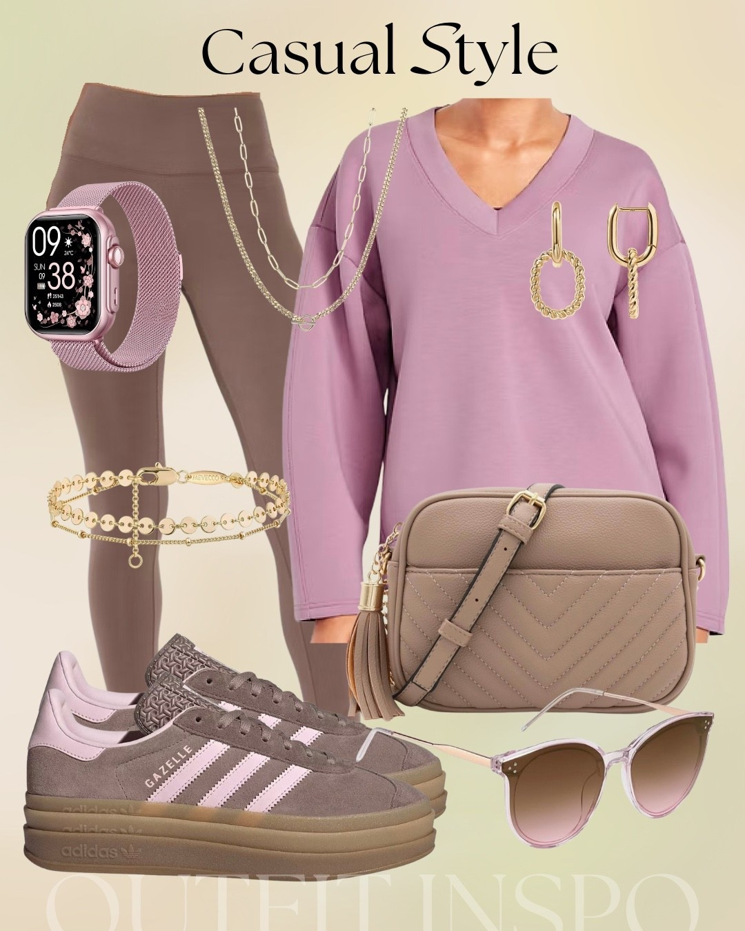 Loving this lilac pink & brown outfit inspo 💗🤎

#LTKootd #LTKFindsUnder50 #LTKFindsUnder100
