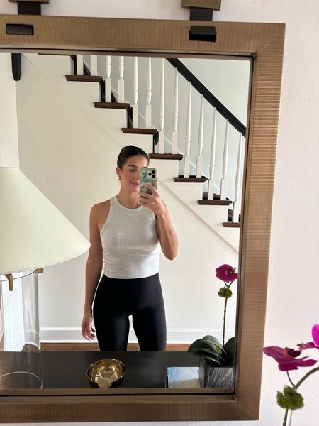 These leggings are a closet staple! 

Flare leggings - casual outfits - weekend outfits - spring clothes - spring tops - black leggings 

#LTKfamily #LTKstyletip #LTKActive