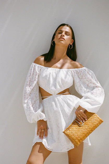 Naiya Off Shoulder Dress | SABO SKIRT (Global)