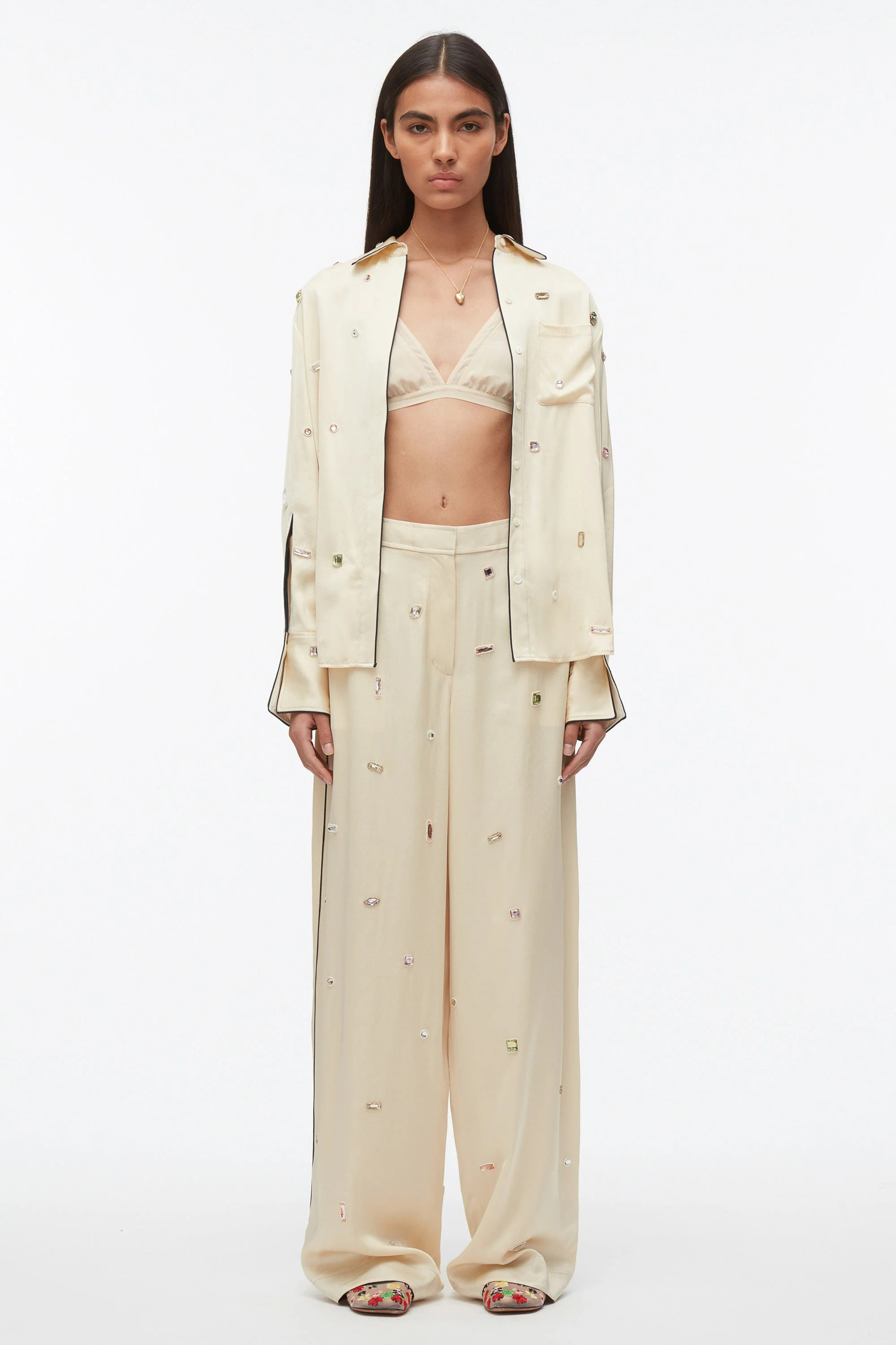 Halo Embroidered PJ Shirt | 3.1 Phillip Lim